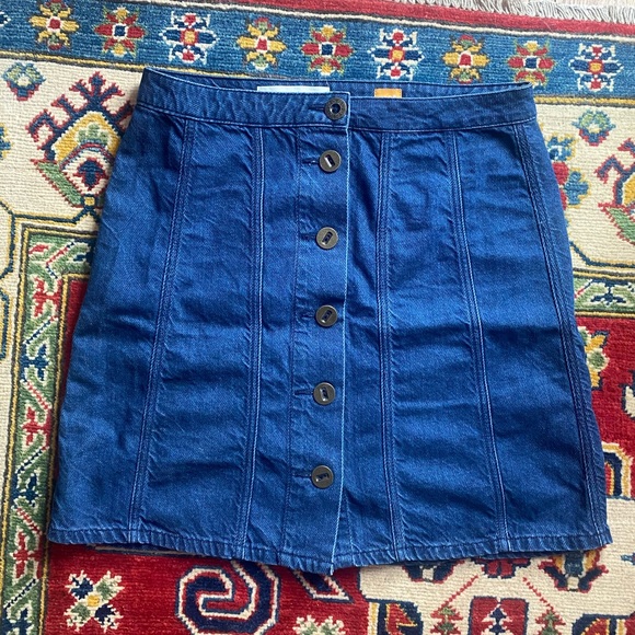 Pilcro and the Letterpress Dresses & Skirts - Pilcro and the Letterpress Denim skirt (Size 8)